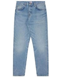 Edwin - Jeans ,Blauw ,Denim Regular Tapered Japanse Denim Jeans - Lyst