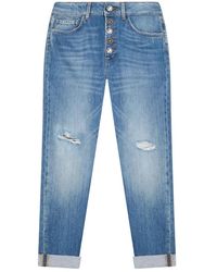 Dondup - Cropped Jeans - Lyst
