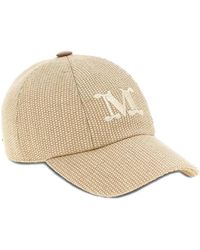 Max Mara - Accessoires ,Bruin ,Katoen Circense Baseball Cap - Lyst