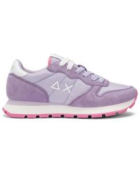 Sun 68 - Schoenen ,Paars ,Nylon Ally Solid Nylon - Lyst