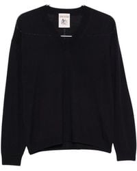 Semicouture - V-Neck Knitwear - Lyst