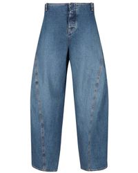 Alaïa - Loose-Fit Jeans - Lyst