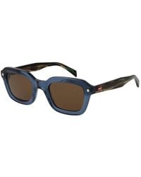 Levi's - Blue Acetate Sunglasses - Lyst