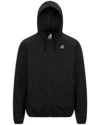 K-Way - Schwarze pure jacke,reisejacke - Lyst