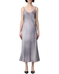 Acne Studios - Elegante Slip Midi Jurk - Lyst