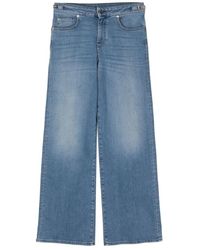 Emporio Armani - Klare blaue jeans - Lyst