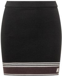 Amiri - Ma Stripe Mini Rok - Lyst
