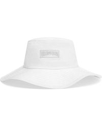 Vilebrequin - Accessoires ,Wit ,Katoen Large Bucket Hat Solid - Lyst