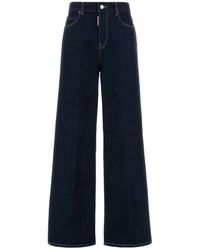 DSquared² - Wide Jeans - Lyst