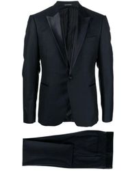 Emporio Armani Business Kostuum - - Heren - Blauw