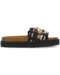 Mou - Monoband Rope Sandal Fringes - Lyst