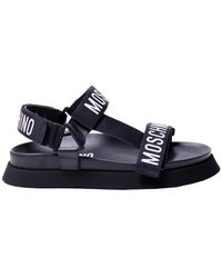 Moschino - Flat Sandals - Lyst