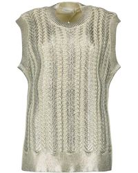 Rabanne - Truien & Vesten ,Mouwloze Gebreide Top - Lyst