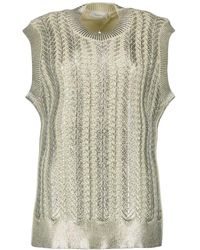 Rabanne - Truien & Vesten ,Mouwloze Gebreide Top - Lyst