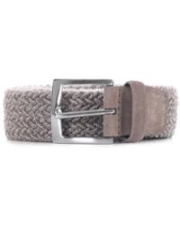 Orciani - Accessoires ,Wol Intrecciata Elastische Riem - Lyst