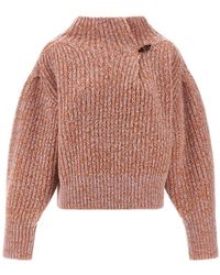 Dries Van Noten - Teubina Two-Tone Strickpullover - Lyst