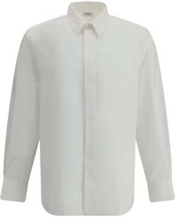 Saint Laurent - Classic Cotton Long Sleeve Shirt - Lyst