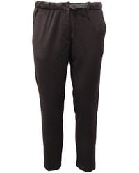 White Sand - Broeken ,Zwart ,Polyester Zwarte Angelina Broek - Lyst