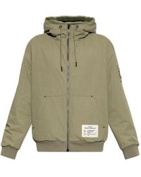 Moose Knuckles - Jassen ,Groen ,Katoen Roland Reversible Bunny Hoodie - Lyst