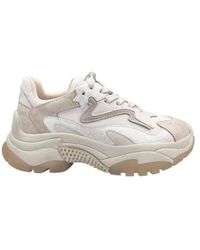 Ash - Vintage Leder Sneaker Addict Weiß - Lyst