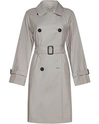 Max Mara - Max Mara De Kubus De Kubusmengsel Katoenen Trenchcoat - Lyst