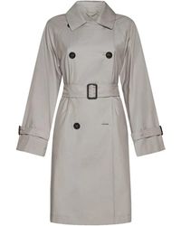Max Mara - Max Mara De Kubus De Kubusmengsel Katoenen Trenchcoat - Lyst