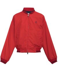 Versace - Jassen ,Rood ,Katoen Bomberjack - Lyst