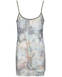 DIESEL - Nachtkleding ,Veelkleurig ,Fishnet Nightgown - Lyst