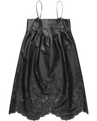 Munthe - Elegantes schwarzes kleid mit seitentaschen - Lyst