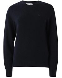 Lacoste - Round-Neck Knitwear - Lyst