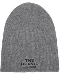Marc Jacobs - Graue Beanie Mütze Für Frauen - Lyst