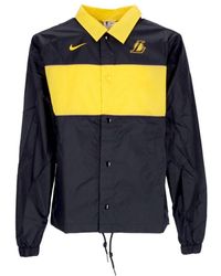 Nike - Nba Leichte Coach Jacke Los Angeles Lakers - Lyst