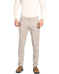 Mason's - Gabardine stretch chinos regular fit - Lyst