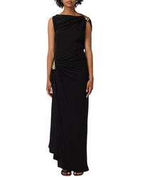 Bottega Veneta - Stilvolles Abendkleid Mit Drapiertem Design - Lyst