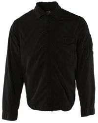 C.P. Company - Jassen ,Zwart ,Chromo-R Overshirt - Lyst