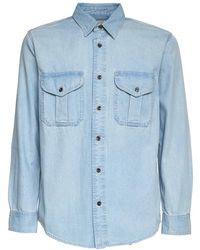 Filson - Overhemden ,Blauw ,Denim Alaskan Guide Shirt - Lyst