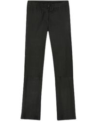 Arma - Broeken ,Zwart -Broek Leren Levendig 001Lnos 005.02 - Lyst