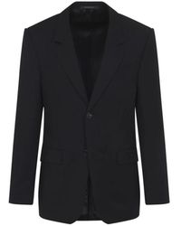 Balenciaga - Getailleerde Blazerjas Met Twee Knoopsluiting - Lyst