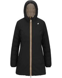 K-Way - Jassen ,Zwart ,Polyester Polyester Lichtgewicht Jas - Lyst