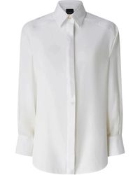 Pinko - Overhemden ,Wit ,Cassata Shirt - Lyst
