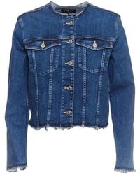 7 For All Mankind - Denim Jackets - Lyst