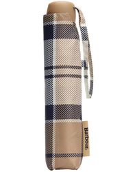 Barbour - Tartan Telescopische Paraplu - Lyst