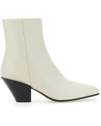 Roberto Festa - Cuban heel lederstiefel - Lyst