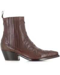 Sartore - Schoenen ,Bruin ,Leer Parma Texan Boot - Lyst
