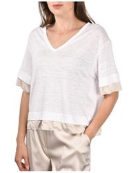 Gran Sasso - Overhemden ,Crème Sweater Collectie - Lyst