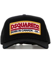 DSquared² - Accessoires ,Zwart ,Cap - Lyst