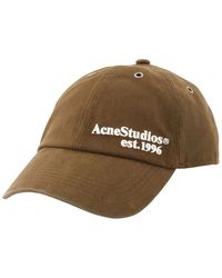 Acne Studios - Logo Cap - Lyst