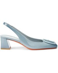 Santoni - Elegante Slingback Pumps - Lyst