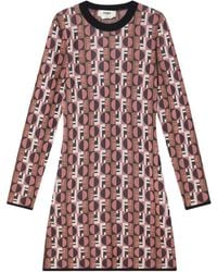 Fendi - Kurzes Rosa Kleid Abito Donna Corto - Lyst