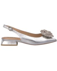 Alma En Pena. - Flacher Schuh Mit Blume - Lyst